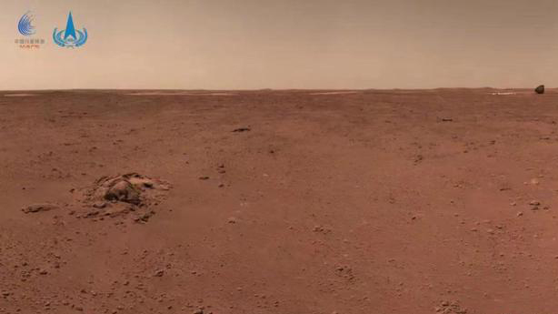 祝融號帶你看火星上的火岩火塵火沙