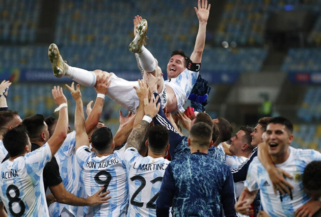 阿根廷1：0擊敗巴西 28年後再奪美洲盃冠軍