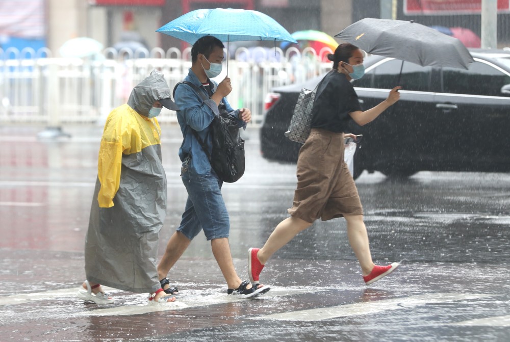 北京迎入汛以來最強降雨