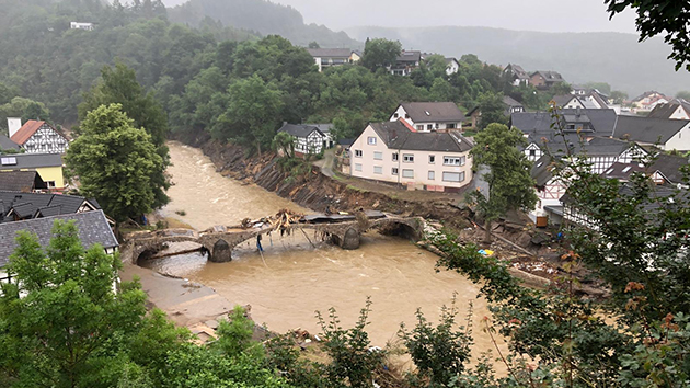 西歐特大洪水：至少120人死亡、1300人失蹤