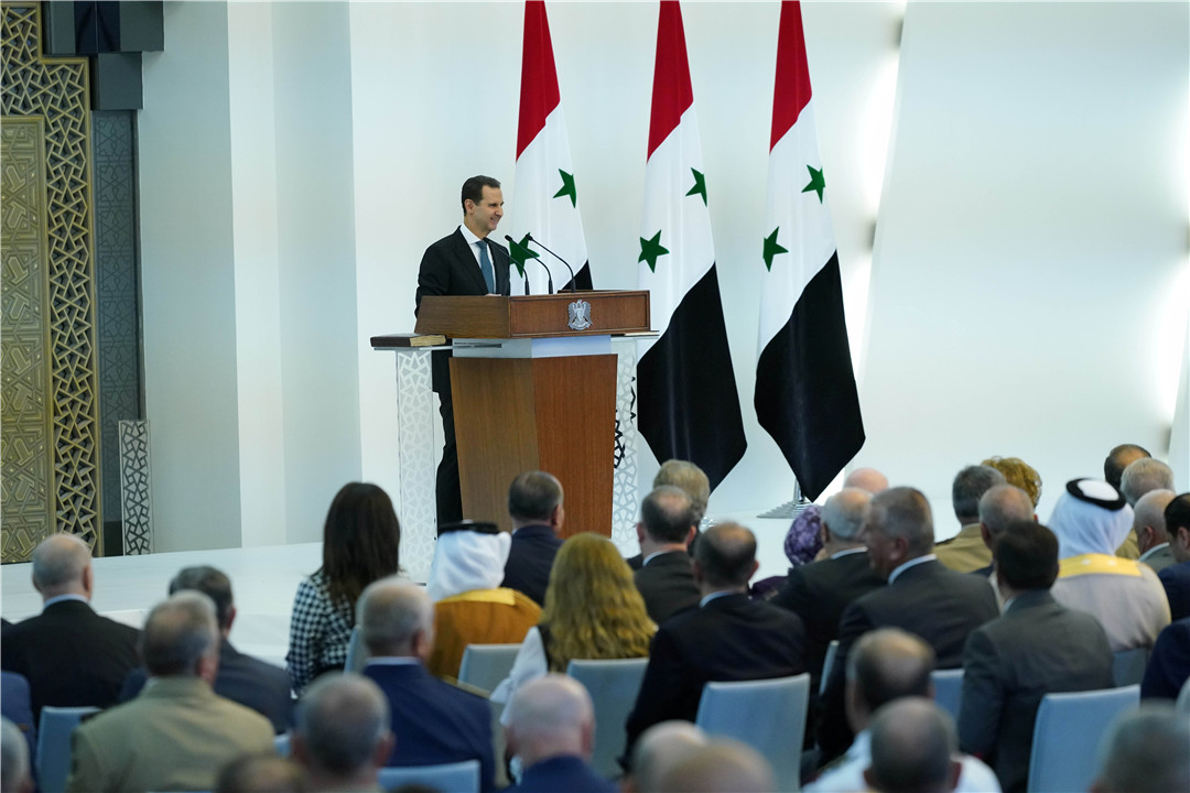 巴沙爾再就任敘利亞總統 開啟第四個任期