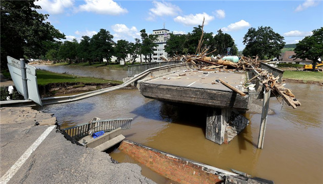 歐洲洪災已致至少188人遇難 默克爾：災情「令人震驚」