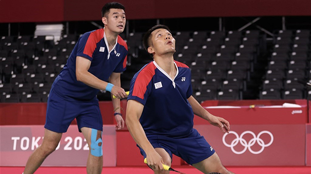中華台北隊羽毛球男雙扳倒英國組合 收下小組賽首勝