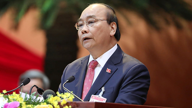 阮春福宣誓就任越南國家主席