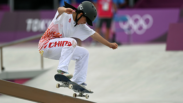 日本「Z世代」包攬滑板街式賽金牌 16歲曾文蕙女子位列第六