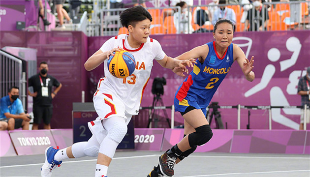 中國女子三人籃球直接晉級半決賽