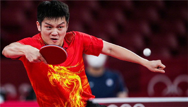 樊振東戰勝中國台北選手林昀儒 挺進乒乓男單決賽