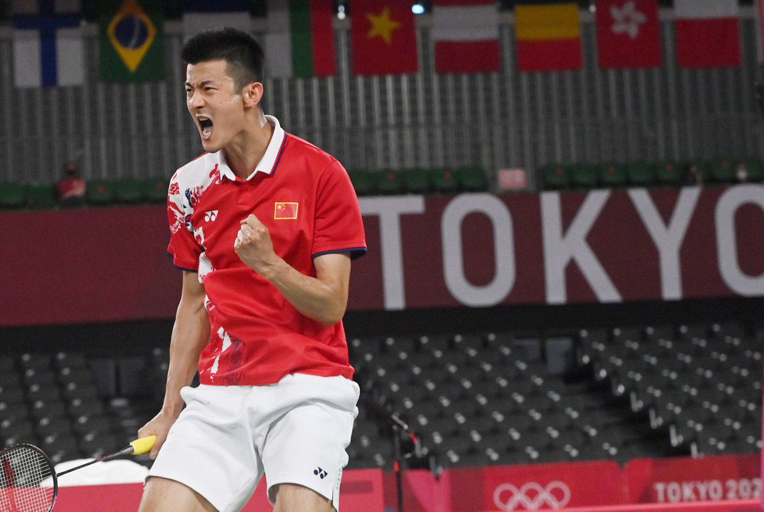 諶龍2：0戰勝印尼名將晉級奧運羽毛球決賽