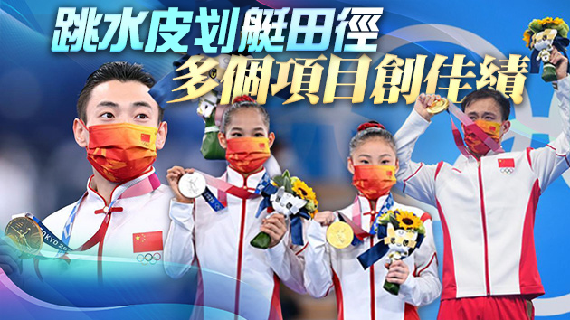 體操打出翻身仗 中國居金牌榜首