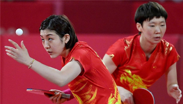 乒乓球女團中國3比0完勝德國進決賽 將與日本爭冠