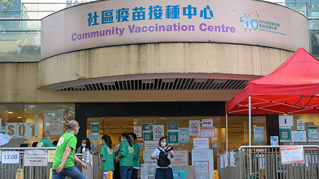 本港逾344萬人完成兩劑新冠疫苗接種