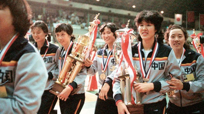 中國女排首獲世界冠軍四十周年