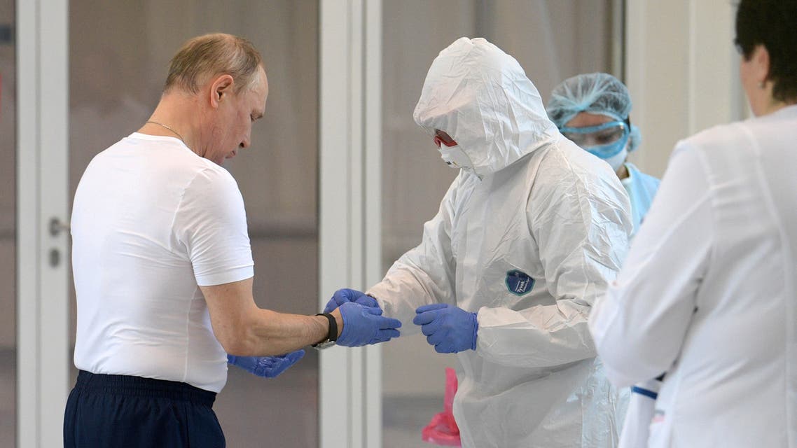 俄總統普京接種新冠加強針 將參加鼻噴疫苗測試