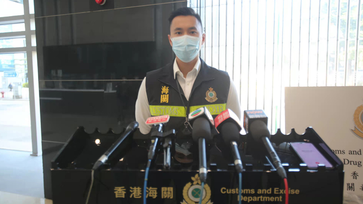 香港海關元朗檢值600萬元大麻花 拘捕1名男子
