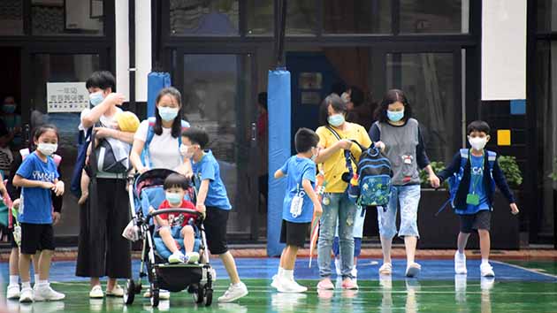8間幼稚園納入強制檢測公告 爆發上呼吸道感染或流感
