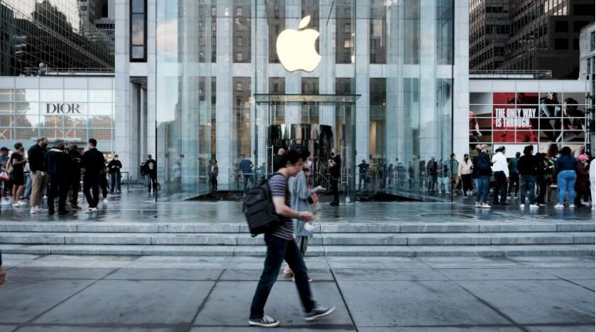 蘋果市值突破3萬億美元 成全球首家