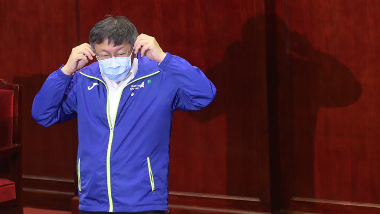 台北市長柯文哲指傾向與病毒共存 前提是打完疫苗