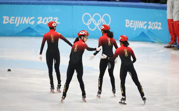  短道速滑女子3000米接力中國隊摘銅 ！