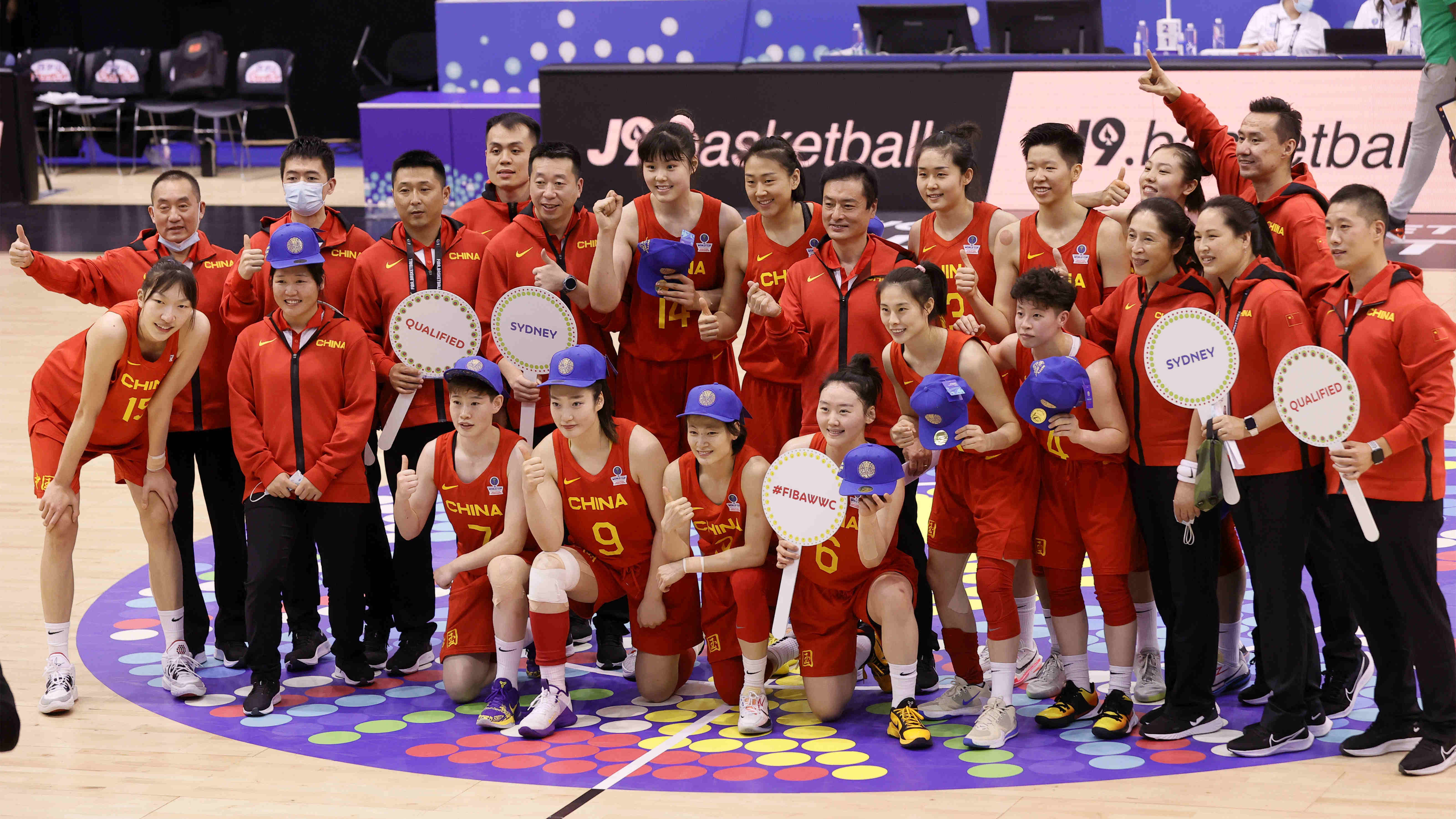 中國女籃全勝收官世界盃預選賽