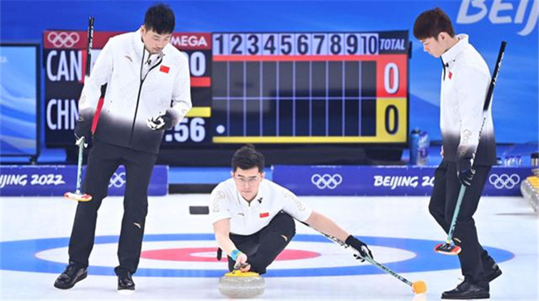 【冬奧戰報】中國男子冰壺隊8比:10不敵加拿大隊 料出線無望