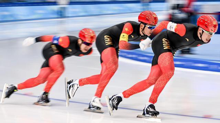 【冬奧戰報】中國隊獲得速度滑冰男子團體追逐第八名