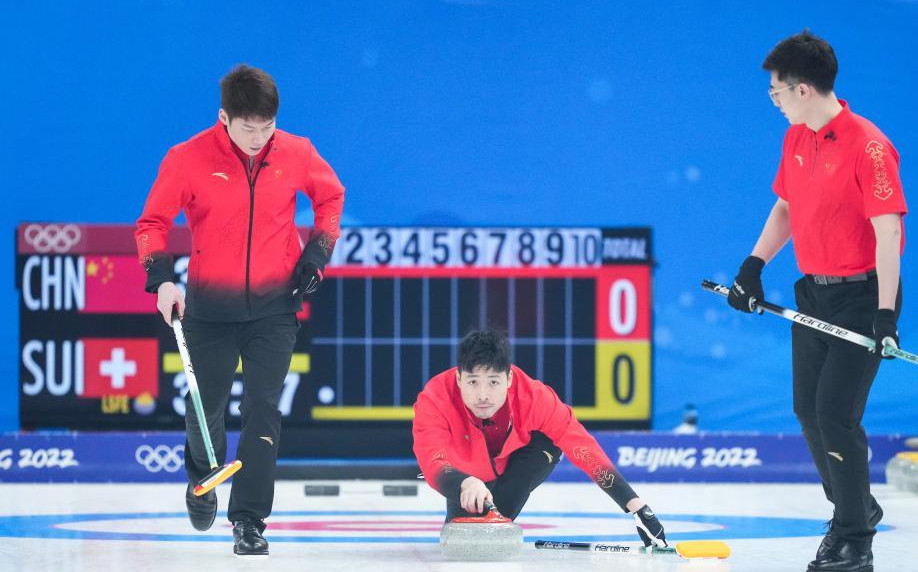 【冬奧戰報】冰壺男子循環賽 中國隊6:5戰勝瑞士隊