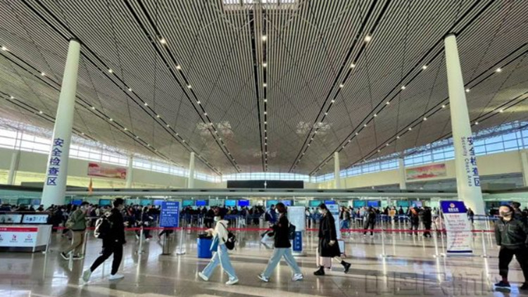 天津濱海機場實施航班調整 後續出港航班全部取消