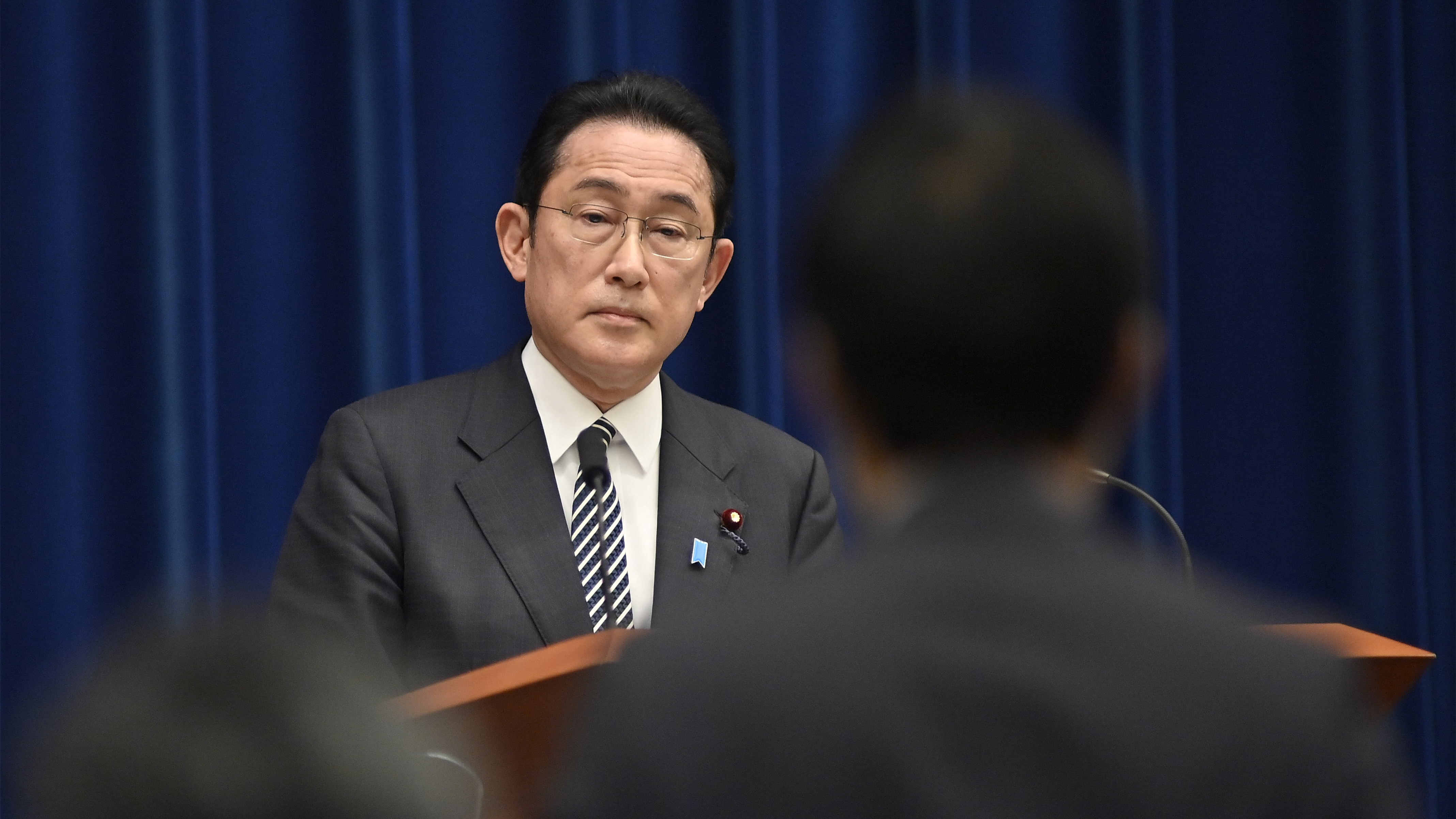 日本首相岸田文雄表達出改憲意圖
