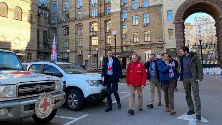 紅十字國際委員會主席訪問烏克蘭並發出人道呼籲