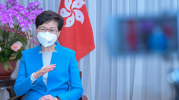 林鄭：抗疫決心從未動搖 全民檢測將在最好時機採用