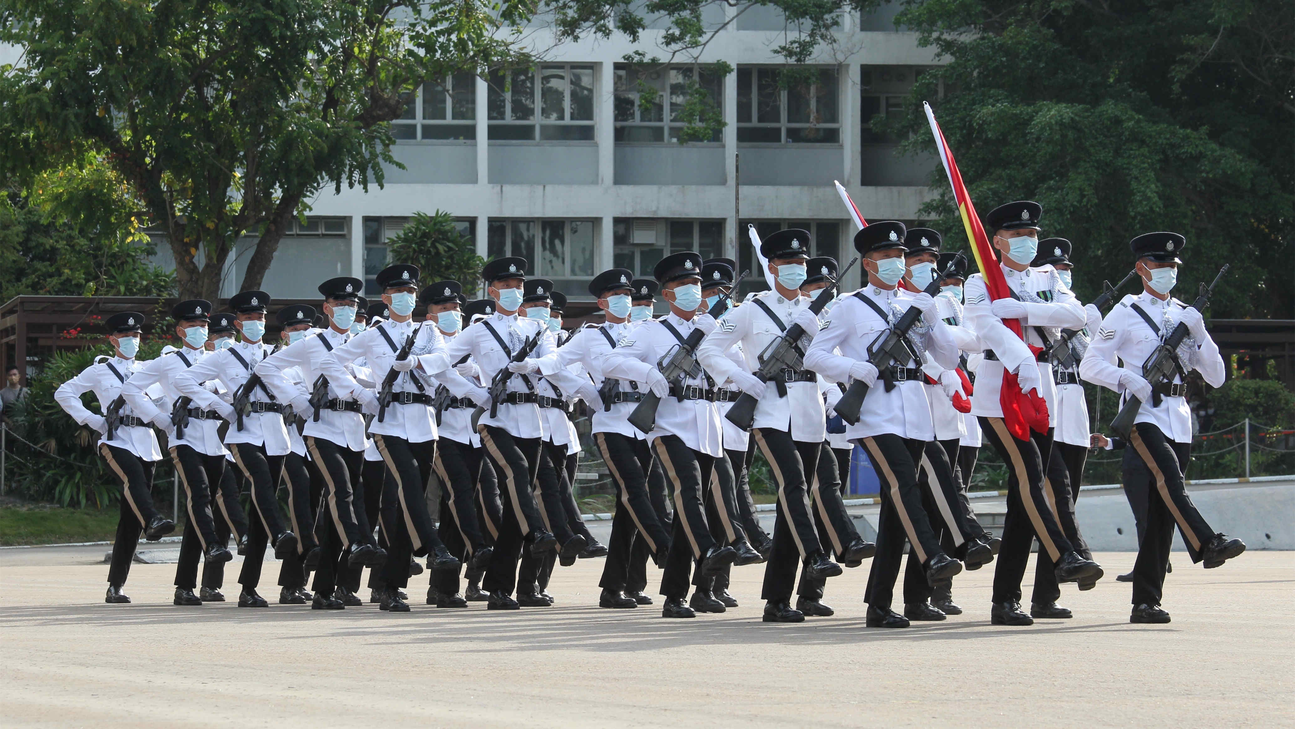 圖集｜警隊4月1日起調整入職要求 多圖直擊阿Sir風采