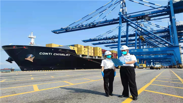 南沙港前四個月外貿集裝箱吞吐量增18%超260萬箱