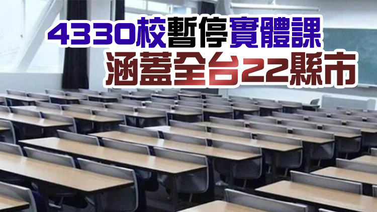 台灣學生新冠確診累計逾28萬例