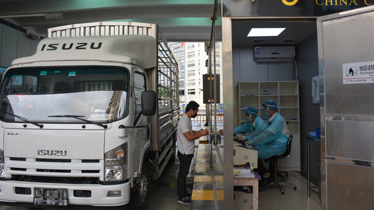 運輸及物流局：20日深圳市經水路運輸跨境物資14860噸貨物