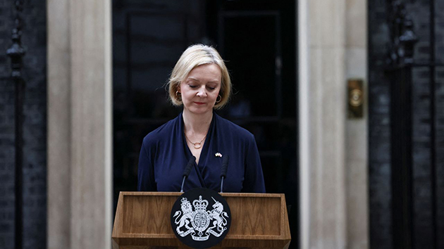 卓慧思宣布辭職 上任僅45天成為英國任期最短首相