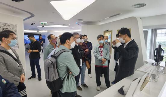 北區工商界代表及香港電器商會代表 參觀商湯科技了解人工智能最新成果