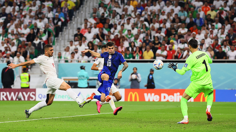 世界盃丨基斯甸普列錫射破伊朗 美國次名出線16強硬撼荷蘭