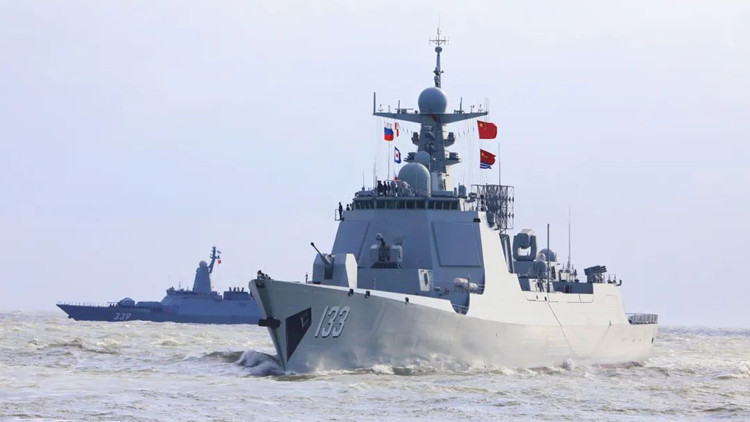 中俄「海上聯合-2022」聯合軍事演習結束