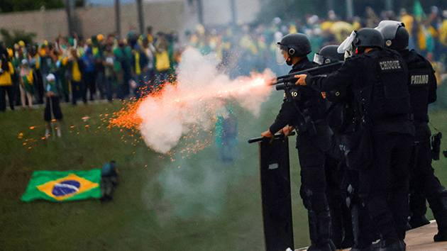 巴西成千上萬名示威者爆發騷亂！中使館緊急提醒