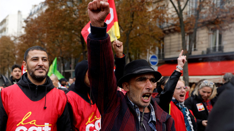 法國工會組織多輪罷工 持續反對退休制度改革