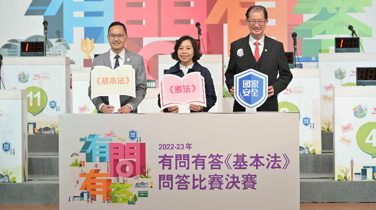 逾3萬人參加基本法問答比賽創新高 麥美娟：青年人是香港未來