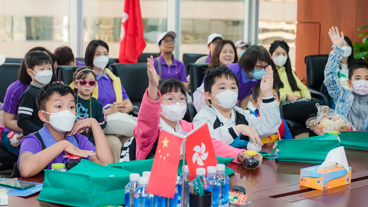 香港島婦女聯會組織環保公益活動 籲親子互動傳遞環保意識