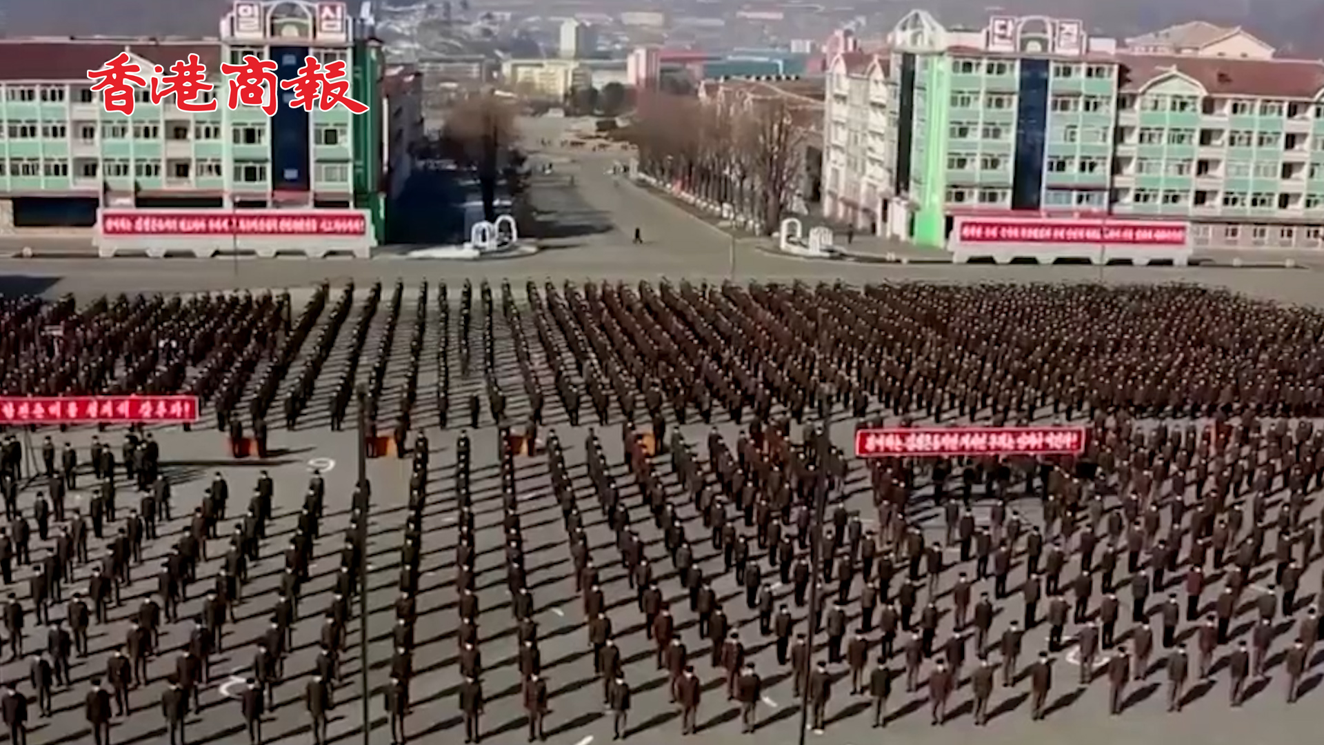 有片丨朝鮮超140萬名青年報名參軍和復隊