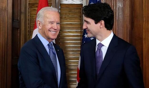 美國總統拜登首次訪問加拿大 兩國承諾在多領域推進合作