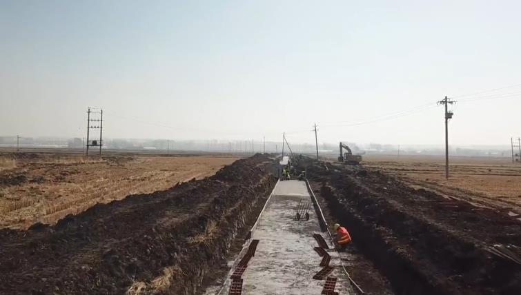 視頻|齊家鎮高標準農田開工建設