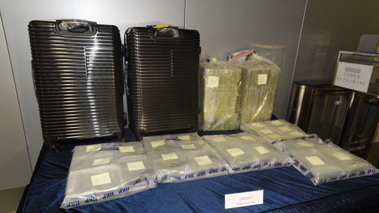 警方尖沙咀酒店房間拘3人檢獲63公斤懷疑海洛英 市值5800萬元