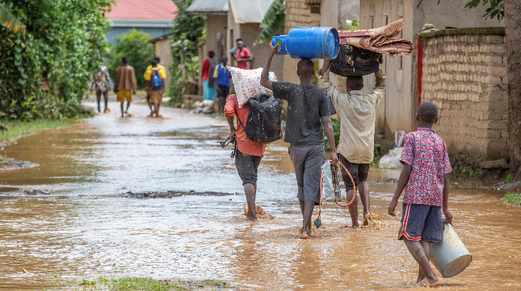 盧旺達強降雨引發洪災 已致逾120人遇難