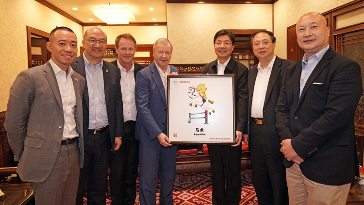 馬會與亞運會組委會簽署合作備忘錄 為杭州亞運會馬術項目提供技術支援
