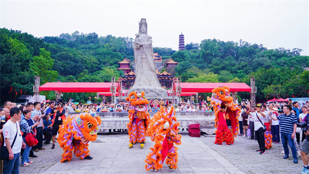 第十五屆廣州南沙媽祖文化旅遊節開幕式精彩紛呈