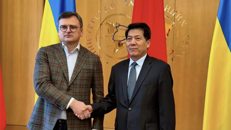 中國特別代表李輝訪問烏克蘭